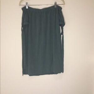 Off the shoulder mini dress